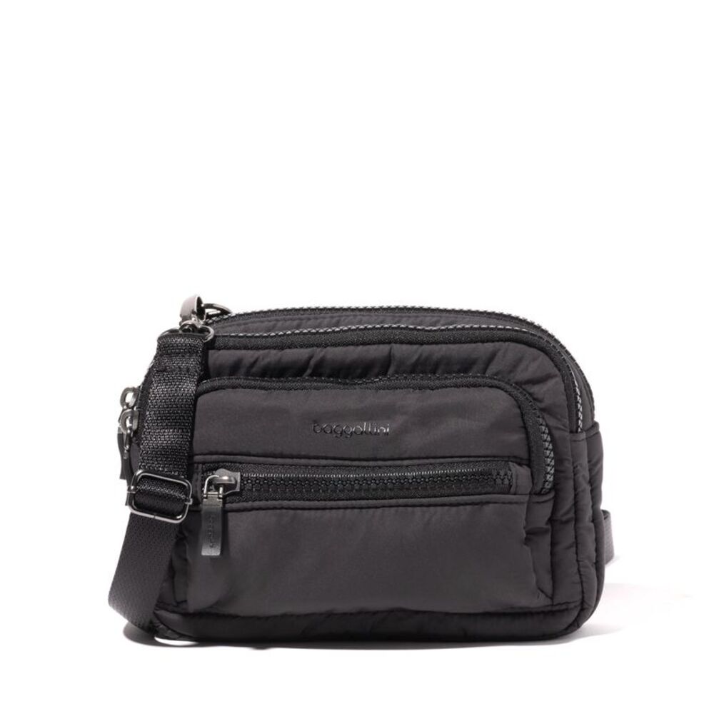 baggallini Women's Triple Zip Bagg Small Crossbody Bag